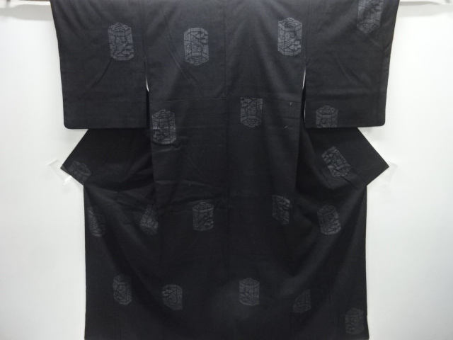 JAPANESE KIMONO / SILK / YUKI TSUMUGI / WOVEN BUCKET